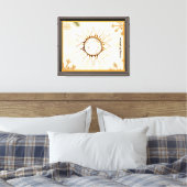"Luxion Sunlight" Canvas Afdruk (Insitu (Slaapkamer))