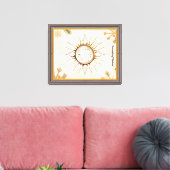 "Luxion Sunlight" Canvas Afdruk (Insitu (Woonkamer))