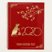 Luxjaar van de Rat - 2020 Planner (Voorkant)