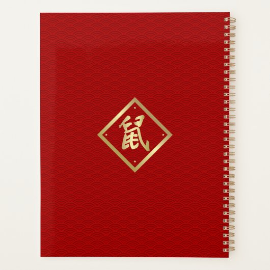 Luxjaar van de Rat - 2020 Planner (Achterkant)