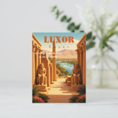 Luxor Egypt Briefkaart (Staand voorkant)