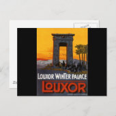 Luxor Egypte Briefkaart (Voorkant / Achterkant)
