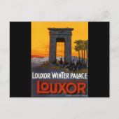 Luxor Egypte Briefkaart (Voorkant)