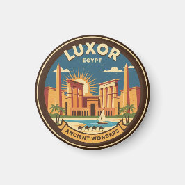 Luxor Egypte Karnak Tempel Reizen Magneet