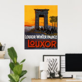 Luxor Egypte Poster (Thuiskantoor)