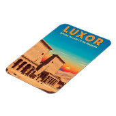 Luxor Egypte Reizen Magneet (Linkerzijde)