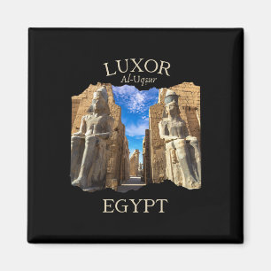 Luxor Egypte Souvenir Familie Nijlcruise Vrouwen M Magneet