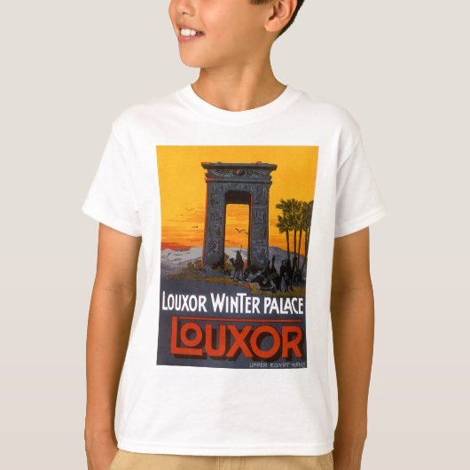 Luxor Egypte T-shirt (Voorkant)