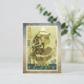 Luxor EgyptVintage Briefkaart (Staand voorkant)
