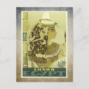 Luxor     EgyptVintage Briefkaart