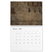 Luxor Modern Egypte Avenue van Sphinxes Zonneboot Kalender (Feb 2026)