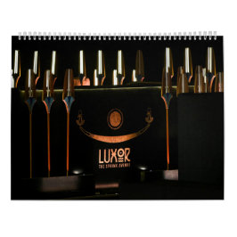 Luxor Moderne Egypte Laan der Sfinxen Zonneboot Kalender