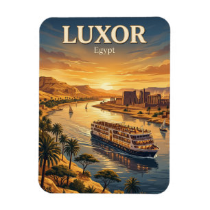 Luxor Nijl Cruise Egypte Magneet