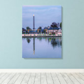 Luxor Obelisk Parijs Muurkunst Canvas Afdruk (Insitu (Houten vloer))