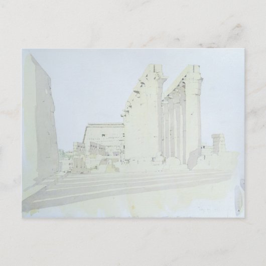 Luxor Temple Briefkaart (Voorkant)