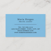 Luxor Temple, Egypt, Reisbureau Visitekaartje (Achterkant)