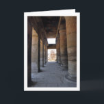 Luxor Temple, Luxor, Egypte Kaart<br><div class="desc">Luxor Temple,  Luxor,  Egypt Greeting Card. You can easily customize this product for free if you would like to add wording or change the color of the background.</div>