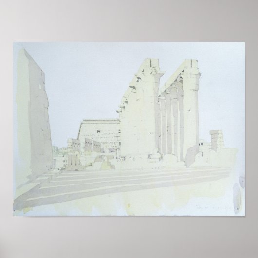 Luxor Temple Poster (Voorkant)