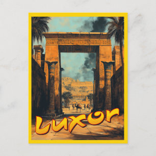  Luxor - tijdloze Egyptische elegantie Briefkaart