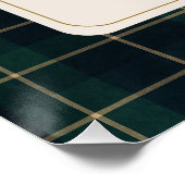 Luxsary Teddy Bear Plaid Baby Shower  Perfect Poster (Hoek)