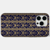 Luxueus Art Deco-geïnspireerd textielontwerp. Case-Mate iPhone Case (Achterkant (horizontaal))