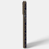Luxueus Art Deco-geïnspireerd textielontwerp. Case-Mate iPhone Case (Achterkant / Links)