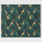 Luxueus geometrisch Abstract inpakpapier (Vlak)