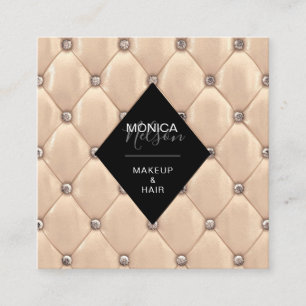 luxueus getouwd faux goud en zwart visitekaartje