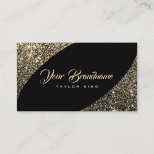 Luxueus Gold Glitter Uitstekend extravagant Visitekaartje
