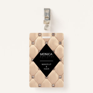 luxueus goudtufmonogram badge