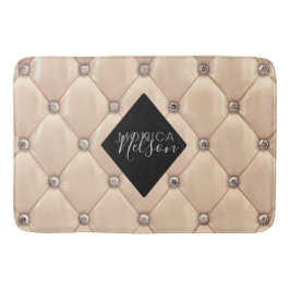 luxueus goudtufmonogram badmat