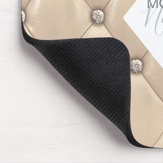 luxueus goudtufmonogram muismat (Hoek)