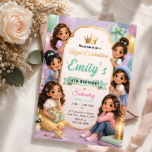 Luxueus Prinsessen Vrienden 6e Verjaardagsfeestje