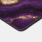 Luxueuze Amethist Marmer Geode Bureaumat (Hoek)