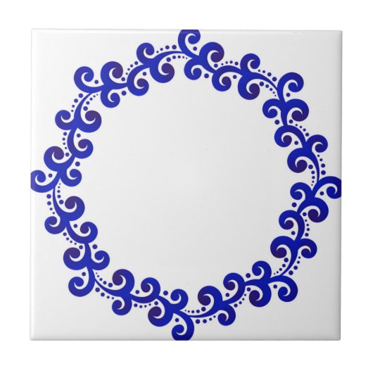 luxueuze beelden van delft tiles tegeltje (Voorkant)