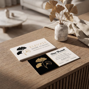 Luxueuze Botanische Home Staging Visitekaartje