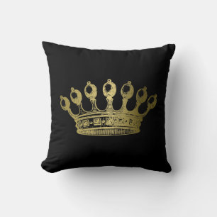 Luxueuze Esoteric Gold Crown Kussen