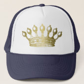 Luxueuze Esoteric Gold Crown Trucker Pet (Voorkant)