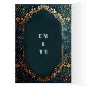 Luxueuze Floral Wedding Invitation Suite (Binnen (Links))