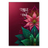 Luxueuze Floral Wedding Invitation Suite Kaart (Voorkant)