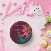 Luxueuze Floral Wedding Invitation Suite Papieren Kommen (Feest)