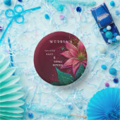 Luxueuze Floral Wedding Invitation Suite Papieren Kommen (Feest)