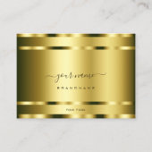Luxueuze Gold Effect Professional en Noble Visitekaartje (Voorkant)