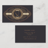 luxueuze gouden boerderij business car visitekaartje (Voorkant / Achterkant)