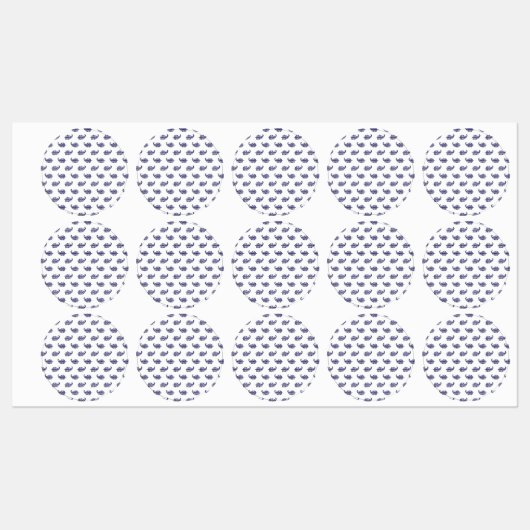 Luxueuze Indigo Kust Favorlabels Labels (Vel)