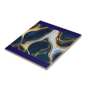 "Luxueuze keramische Tegel met marmeren textuur" Tegeltje (Zijkant)