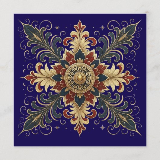 Luxueuze Mandala Kaart (Voorkant)