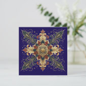 Luxueuze Mandala Kaart (Staand voorkant)
