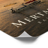 Luxueuze Mertasari Beach Bali Poster (Hoek)