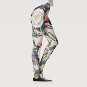 Luxueuze mode boho bloemen leggings (Rechts)
